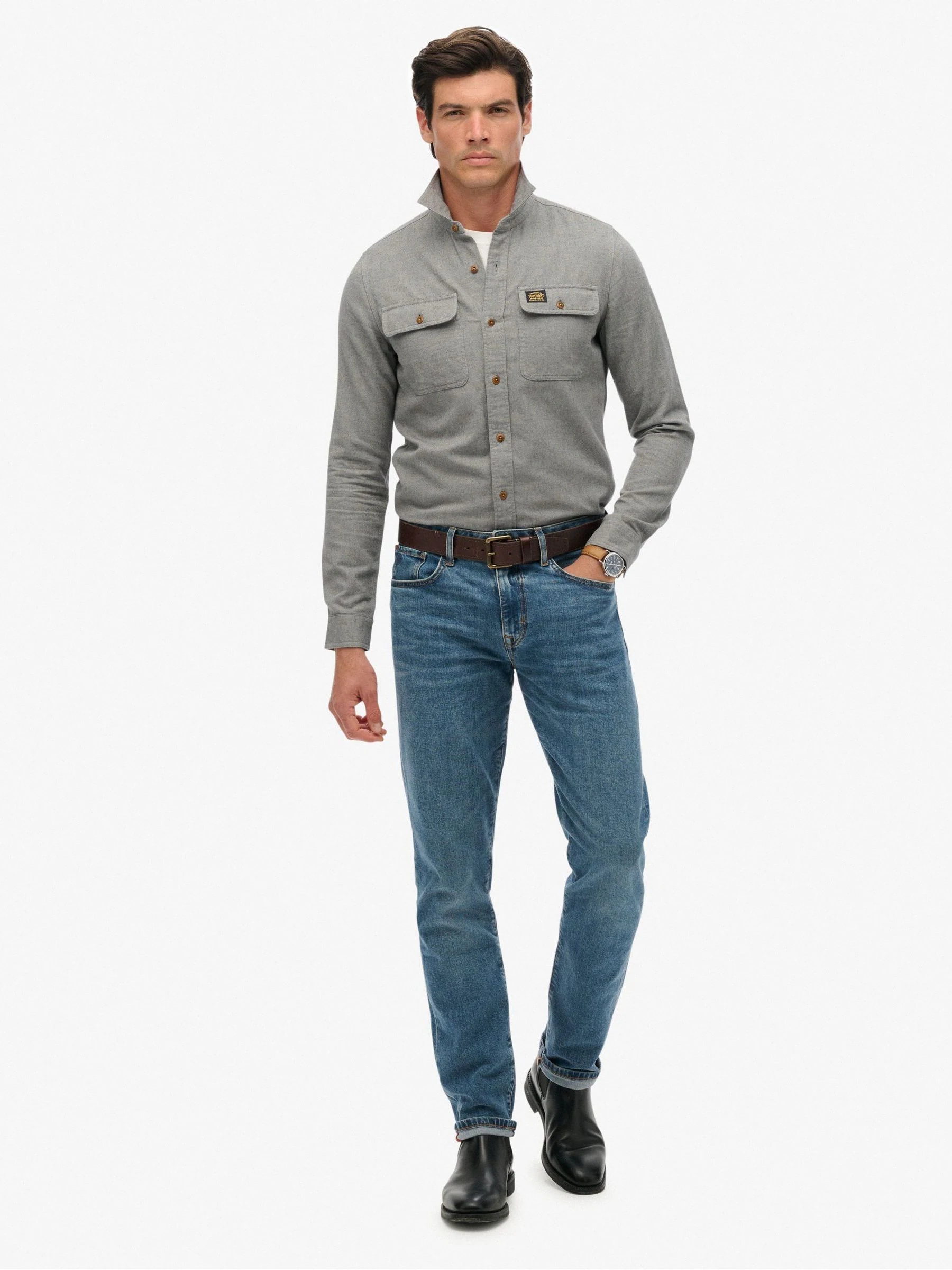 Superdry Trailsman overhemd met relaxte pasvorm