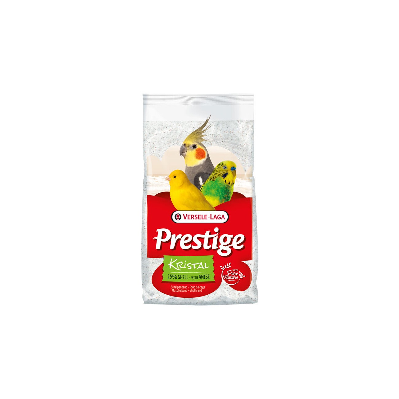 Versele-Laga Prestige Muschelsand Kristal 25kg