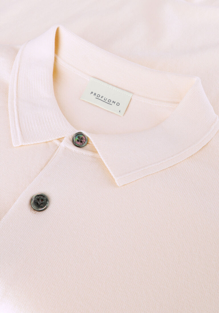 PROFUOMO gebroken wit profuomo polo polo short sleeve