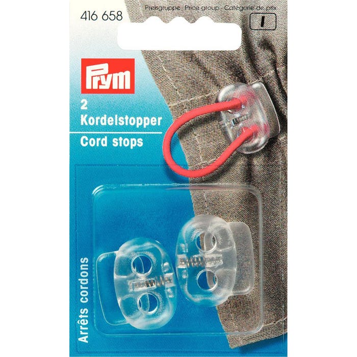 Prym-Set van 2 koordstoppers