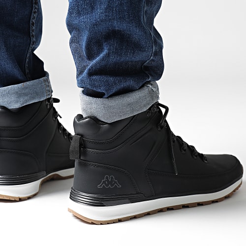 Baskets Astos Mid 361D14W Black Grey Dark White