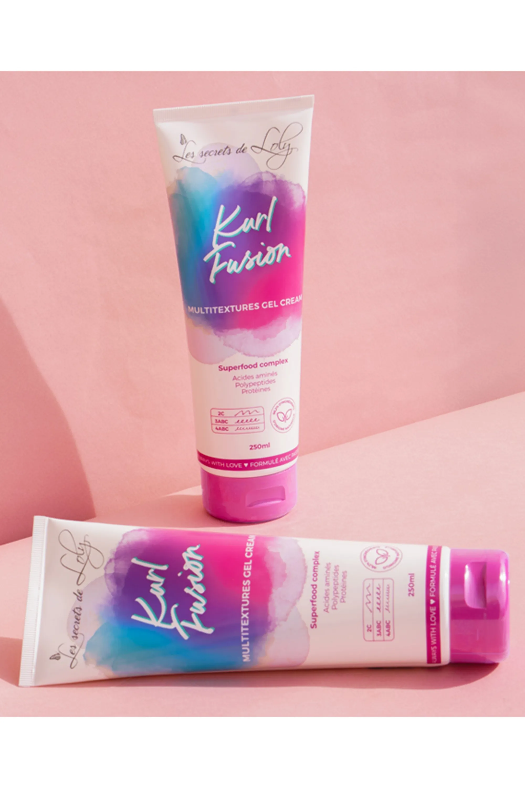 Les Secrets de Loly Crème-gel multi textures Kurl Fusion-250 ml