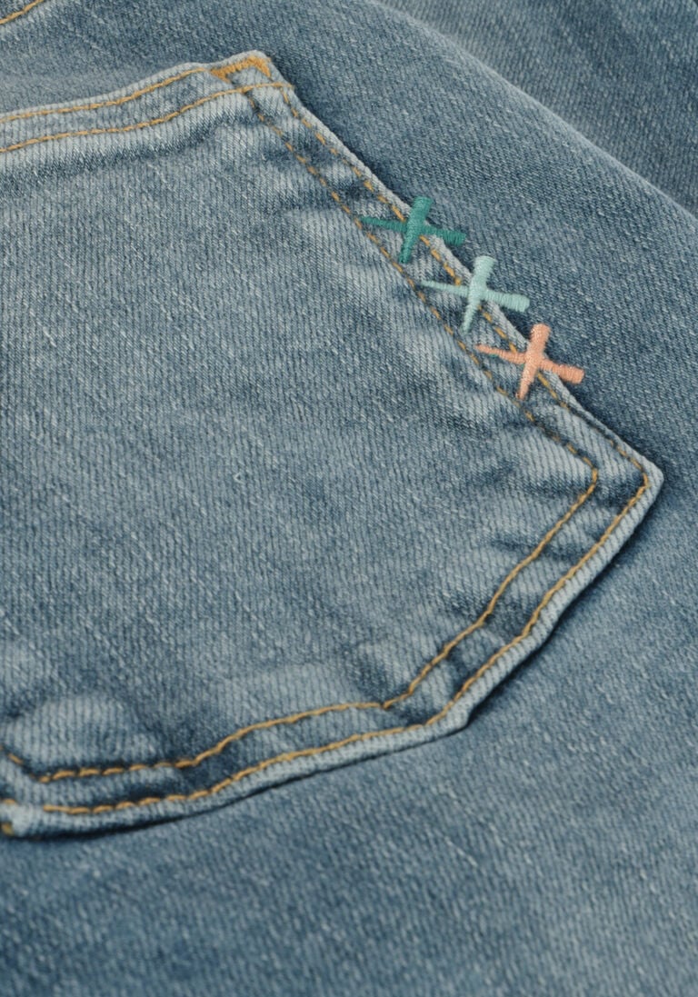 SCOTCH & SODA blauwe scotch & soda  dean taper jeans boat party