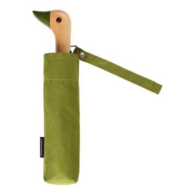 Green wooden Duckhead umbrella