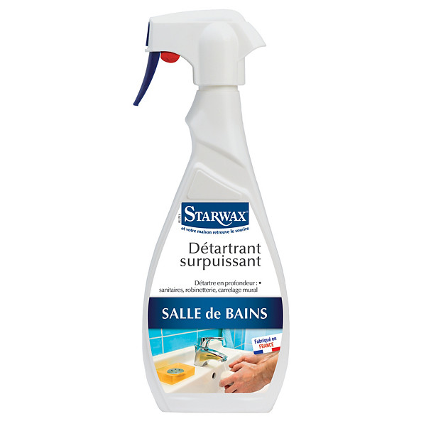 Nettoyant sanitaires détartrant surpuissant Starwax 500 ml