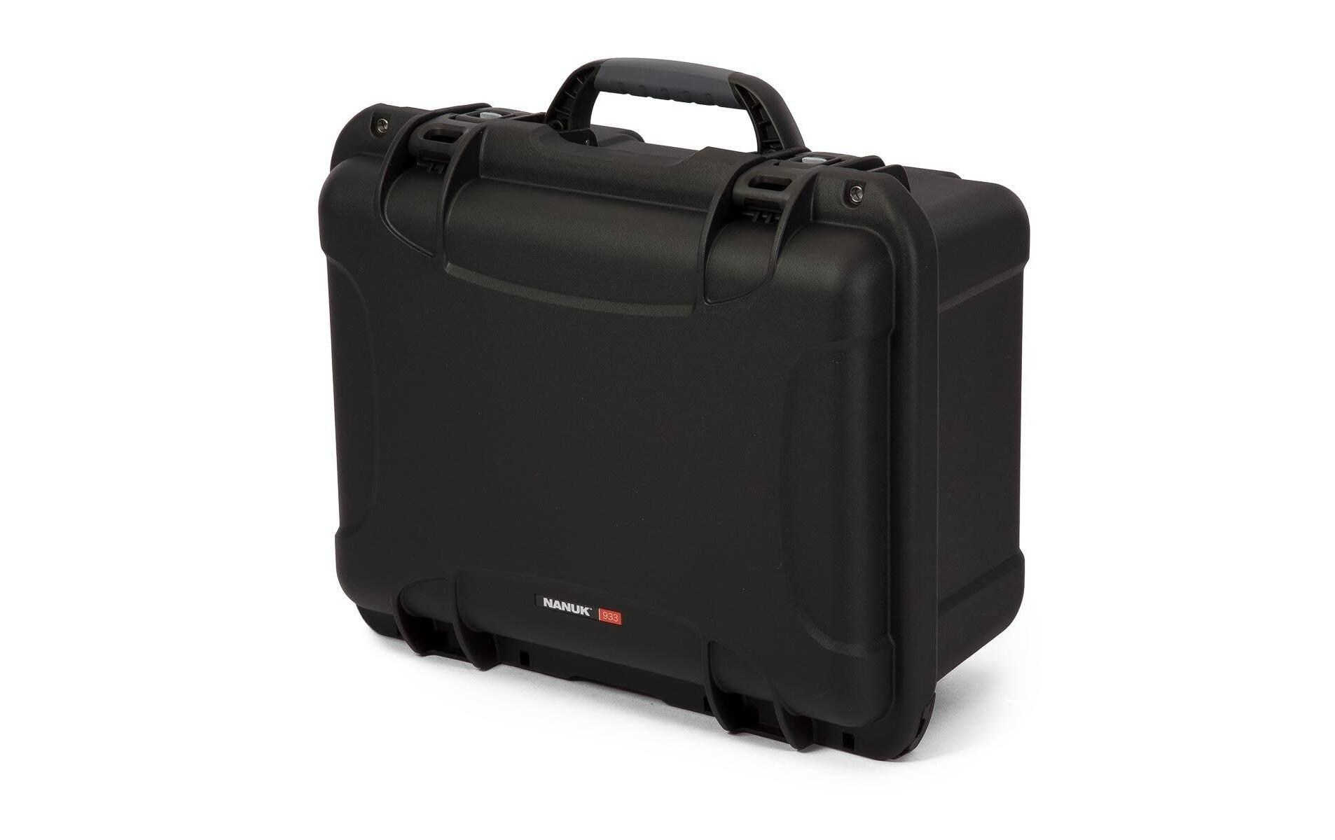 Kunststoffkoffer 933 - mit Schaum Schwarz<br>Leichter, wasserdichter und robuster Hartschalenkoffer