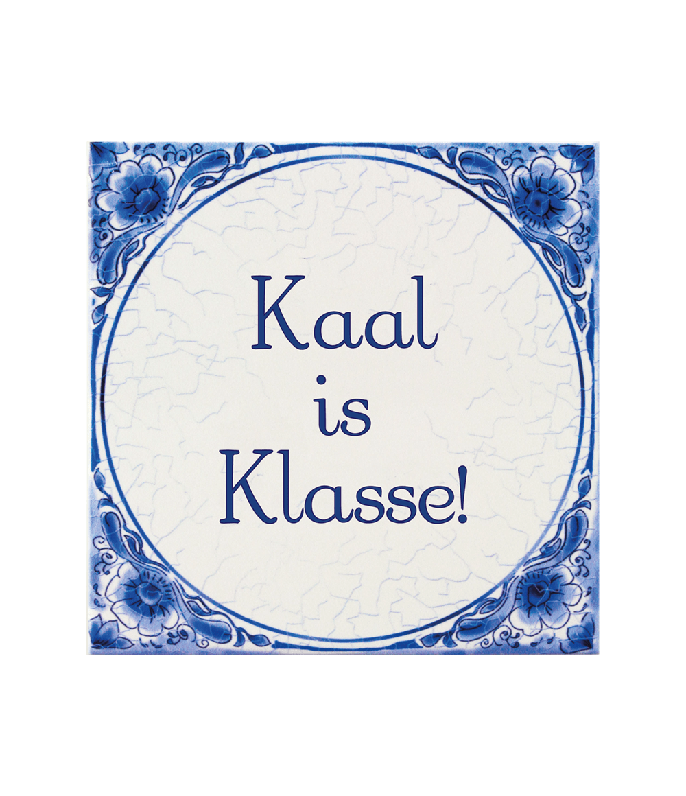 Delfts Blauw Tegel Kaal 14,5cm