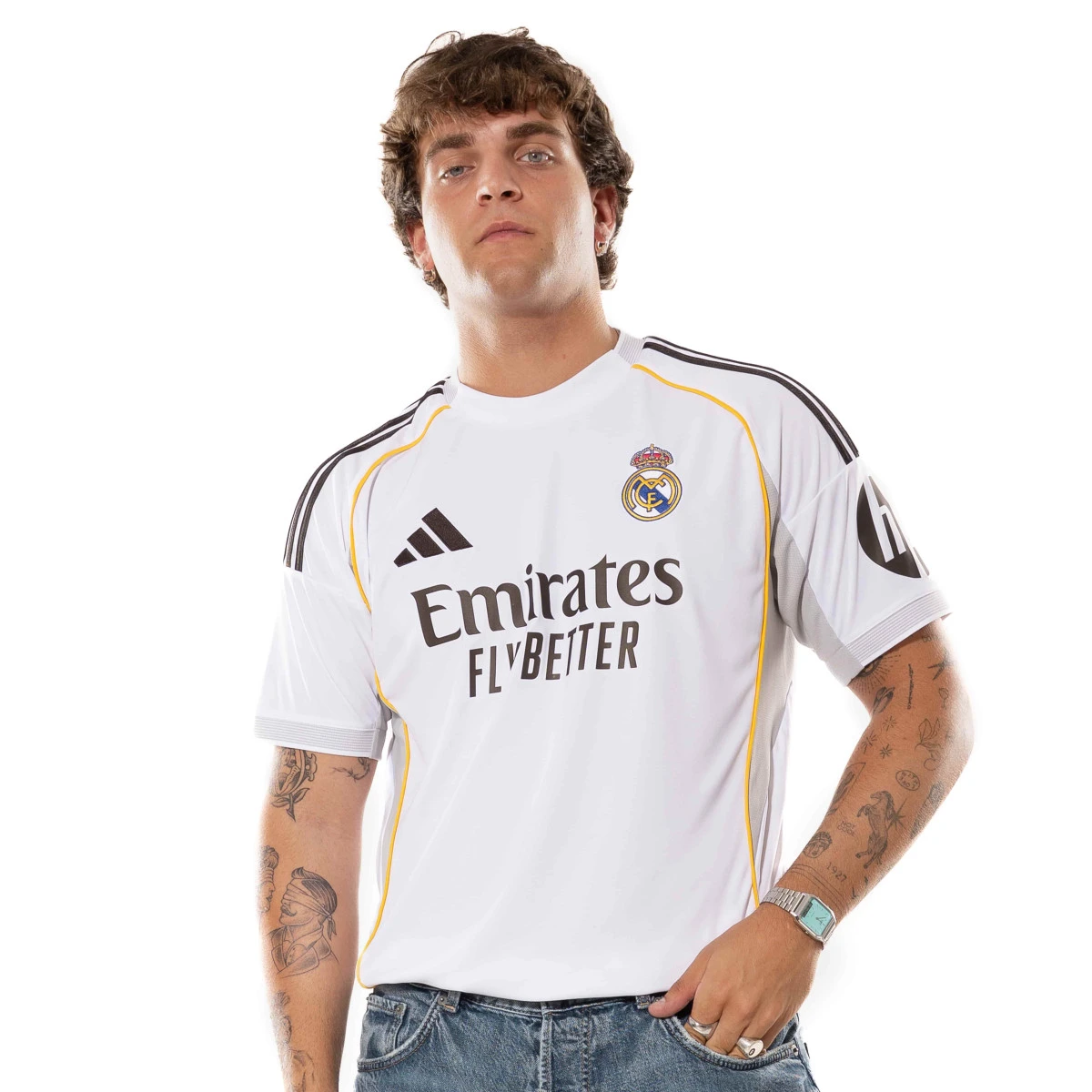 Camisola adidas Real Madrid Primeiro Equipamento 2025-2026