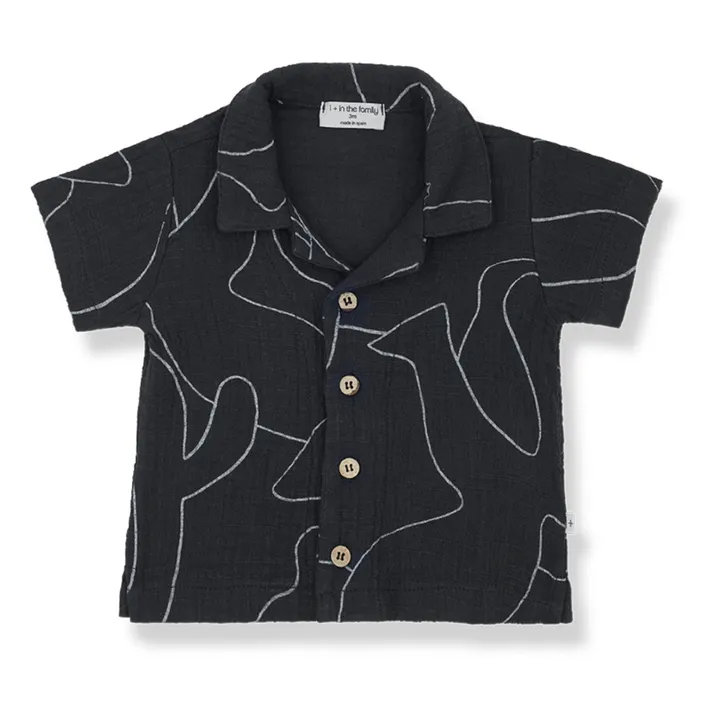 1+ in the family Chemise Fiorenzo Fleurie | Gris anthracite