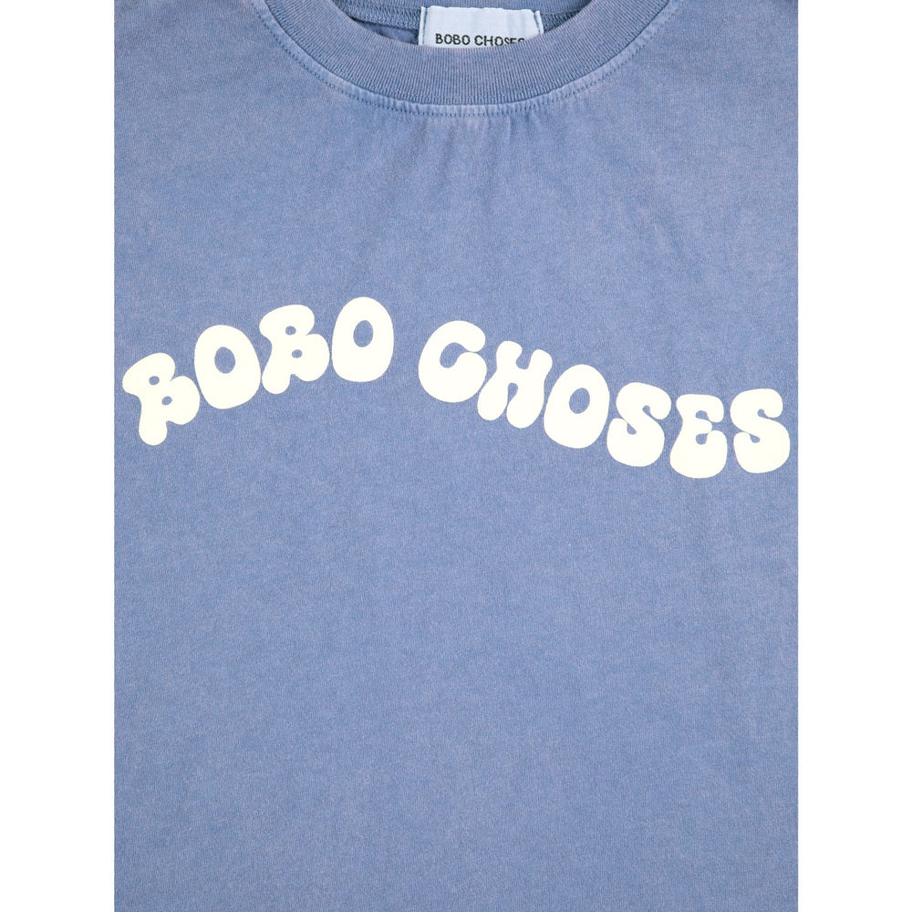 Køb Bobo Choses Blue Wavy T-Shirt