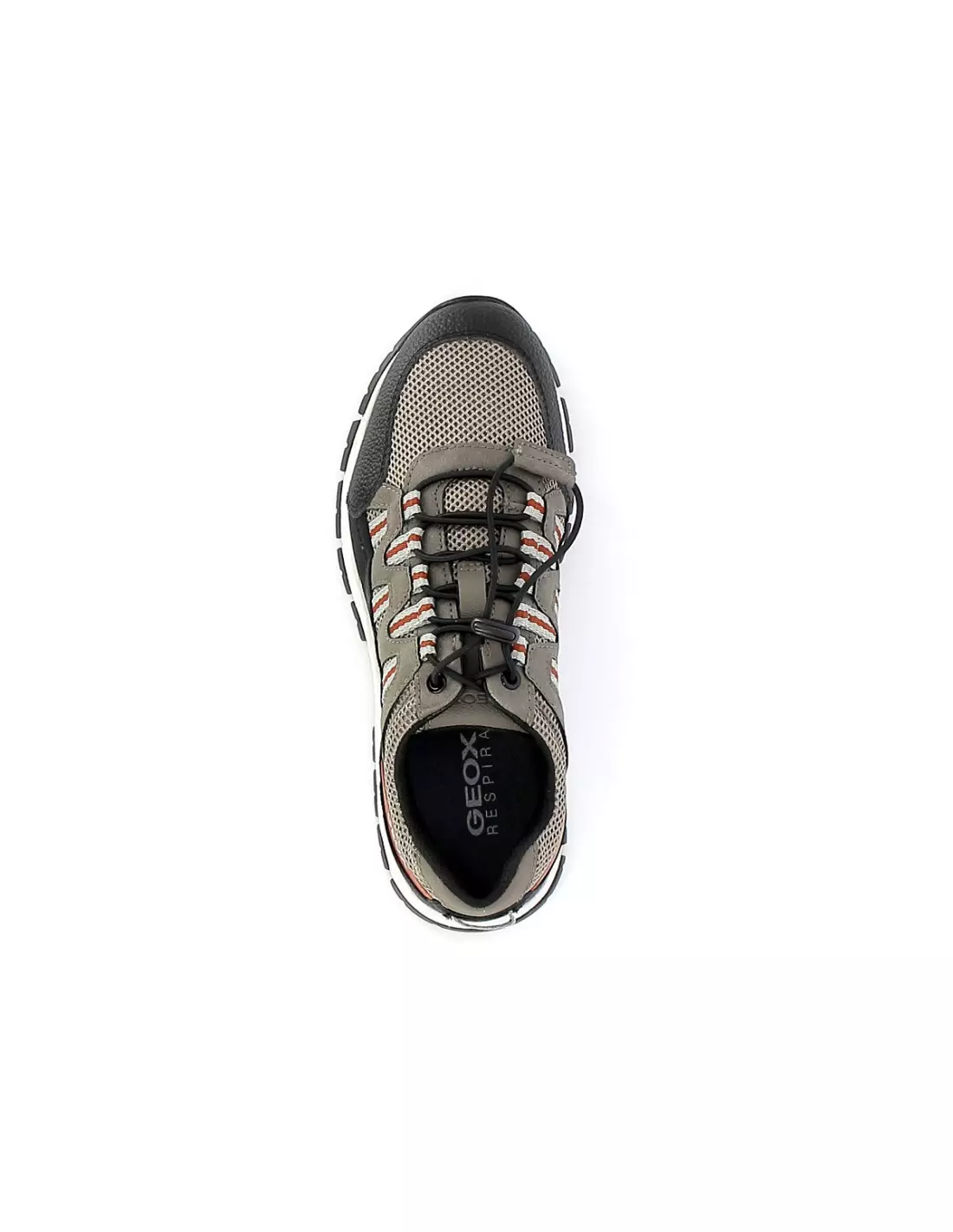 GEOX U04A7A - Baskets Blackgrey