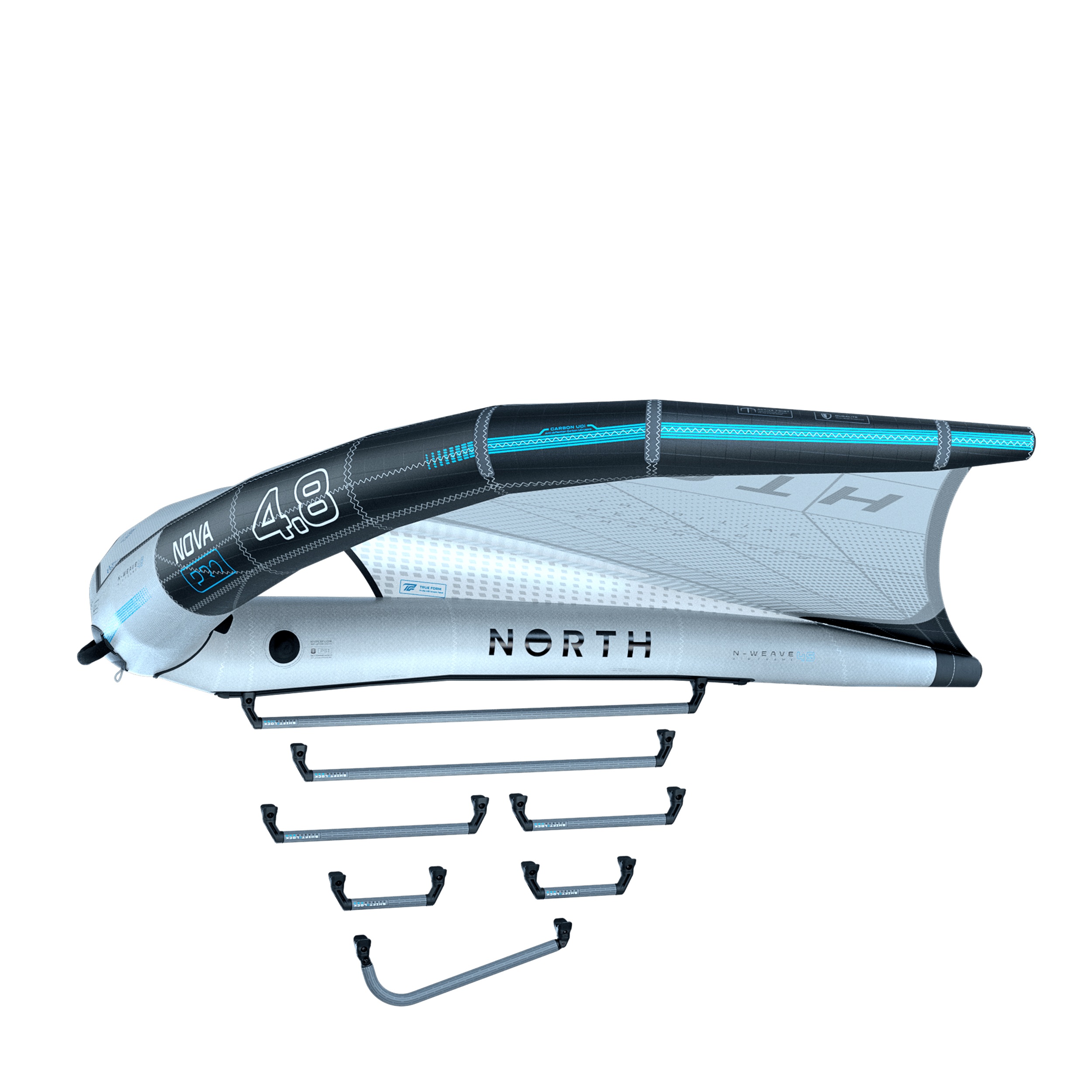 North kiteboarding Nova Pro wing 2025 White