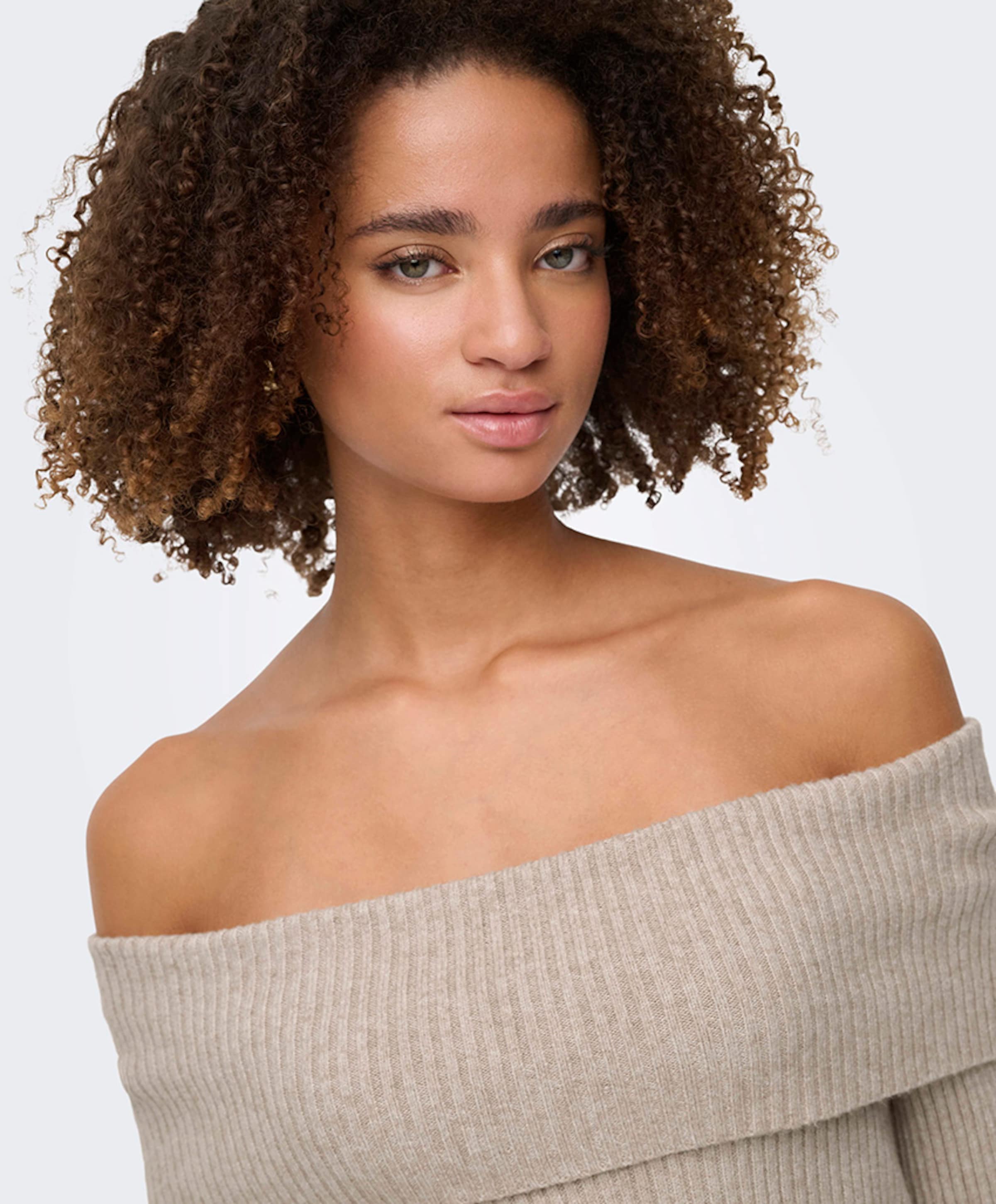 Only Dames trui beige