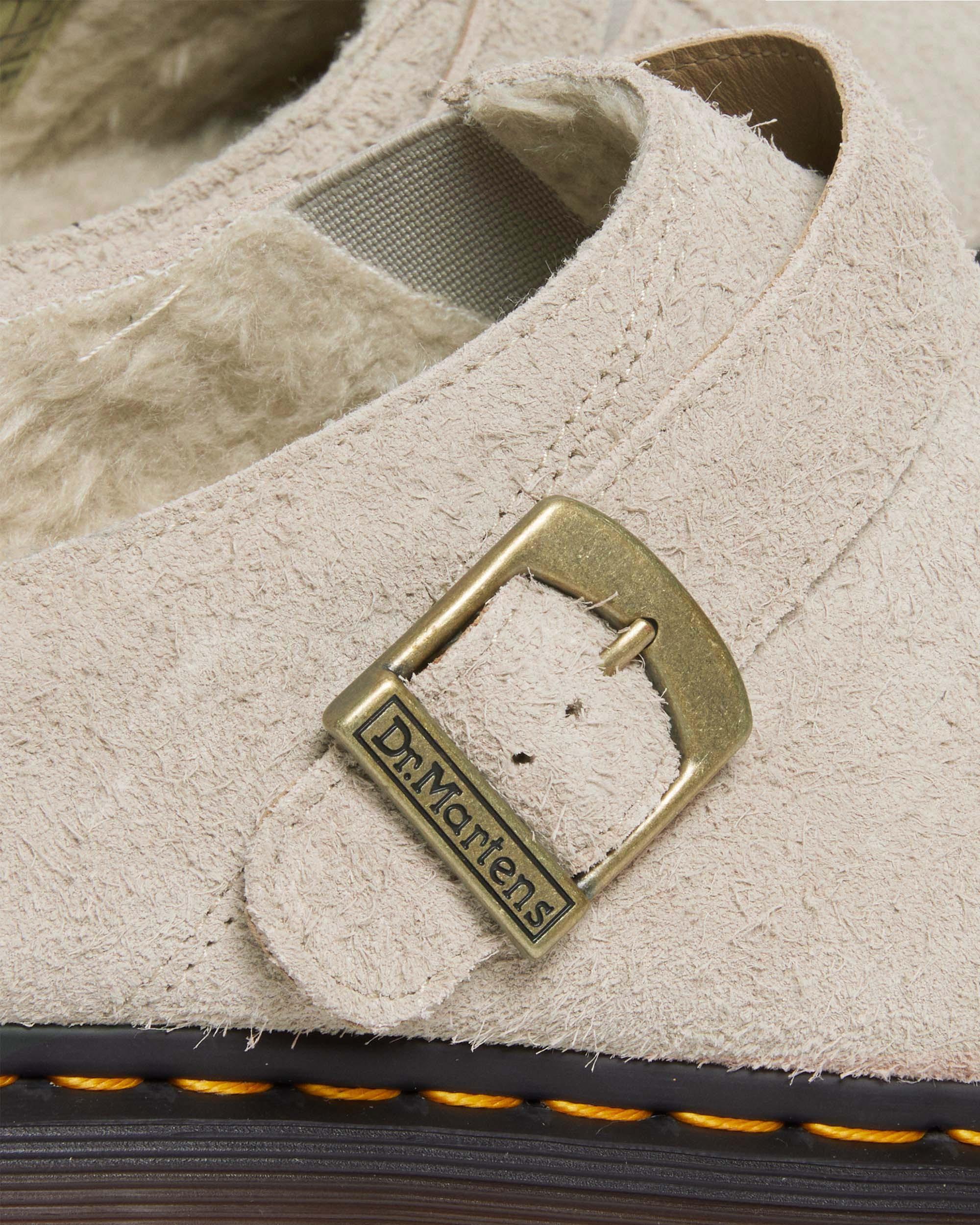 Isham Faux Shearling Lined Suede Slingback Mules