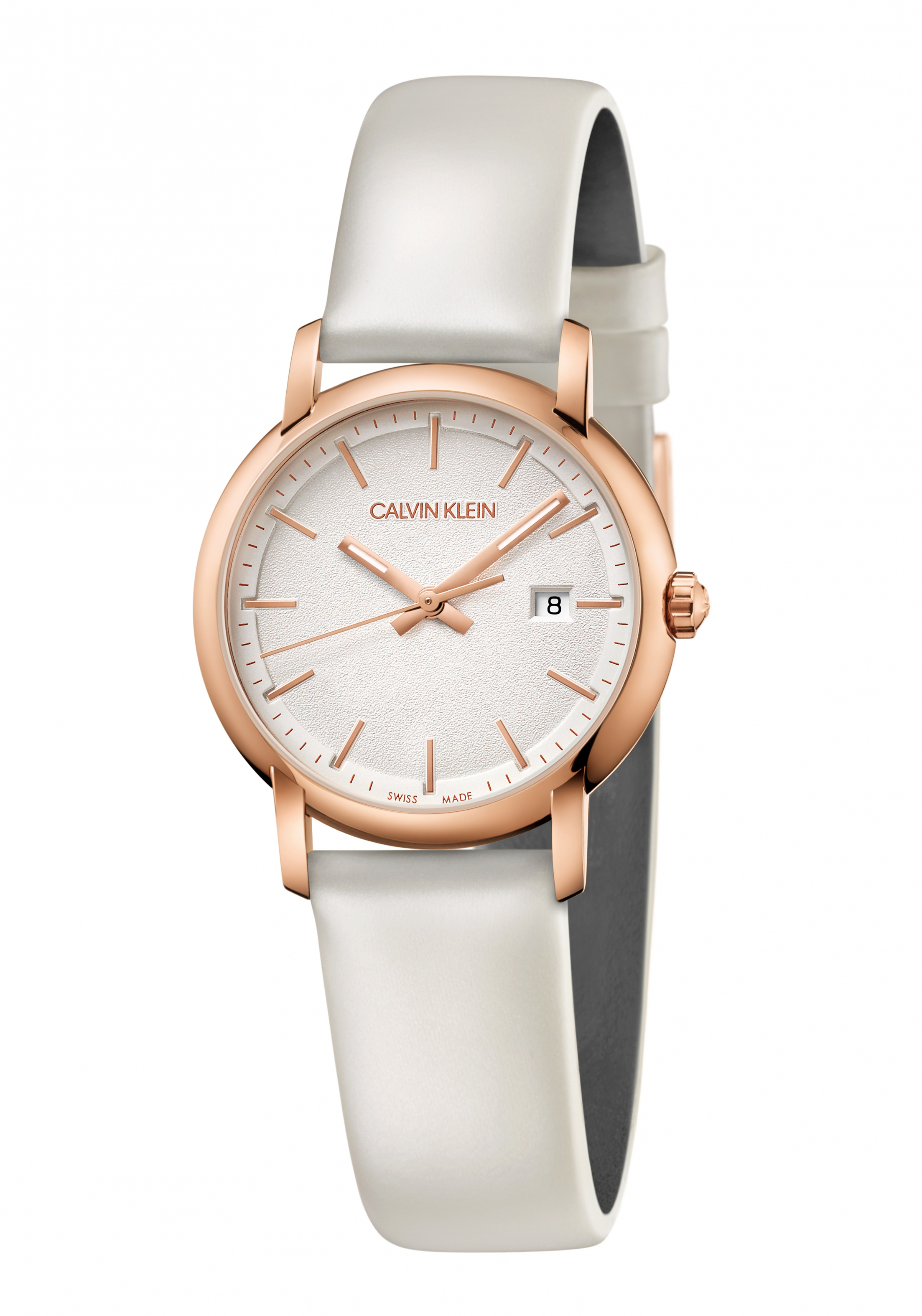 CALVIN KLEIN Damenuhr Established Roségold K9H236L6