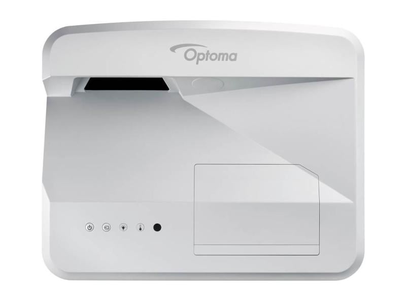 Optoma Ultrakurzdistanzprojektor EH320USTi Interaktiver Full-HD Ultrakurzdistanzprojektor, weiss
