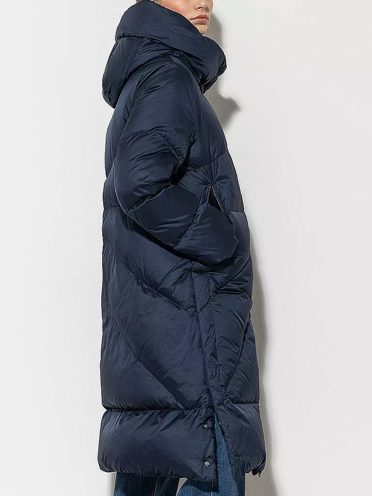 LUISA CERANO Daunensteppmantel blau