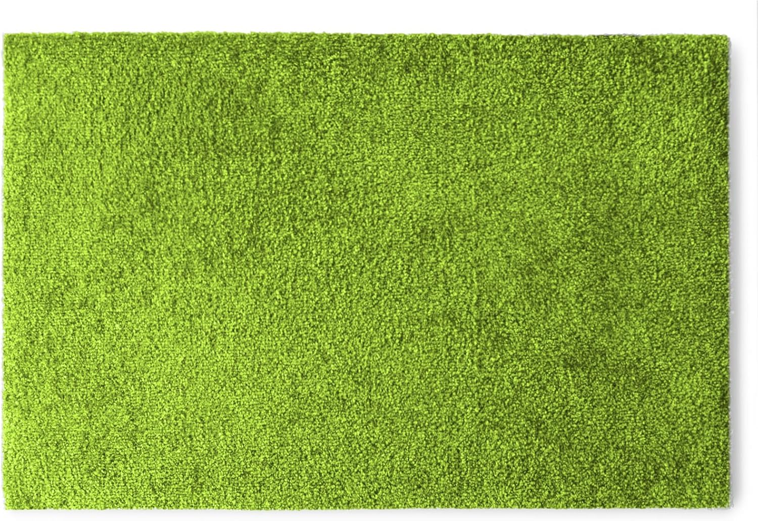 Deurmat Domenico - Stijlvolle en praktische vuilopvangmat - Verkrijgbaar in talloze aantrekkelijke kleuren - Lime / 50 x 80 cm