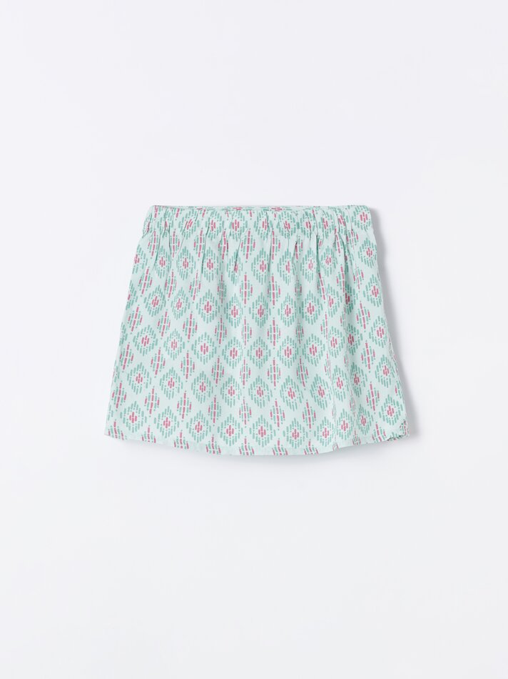 Saia pareô fluida - Aqua Green