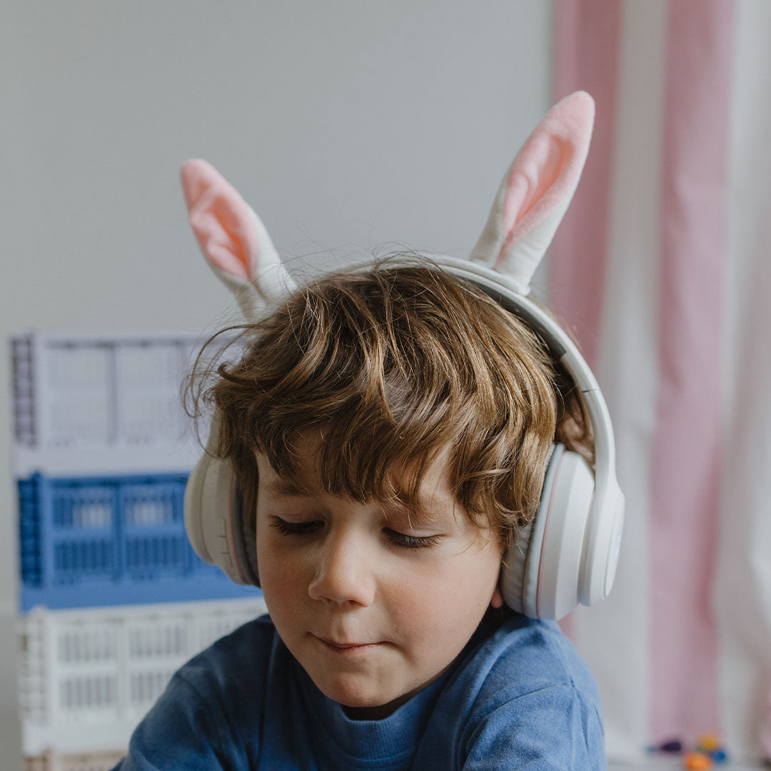 kidywolf kinderkoptelefoon kidyears - konijn - wit