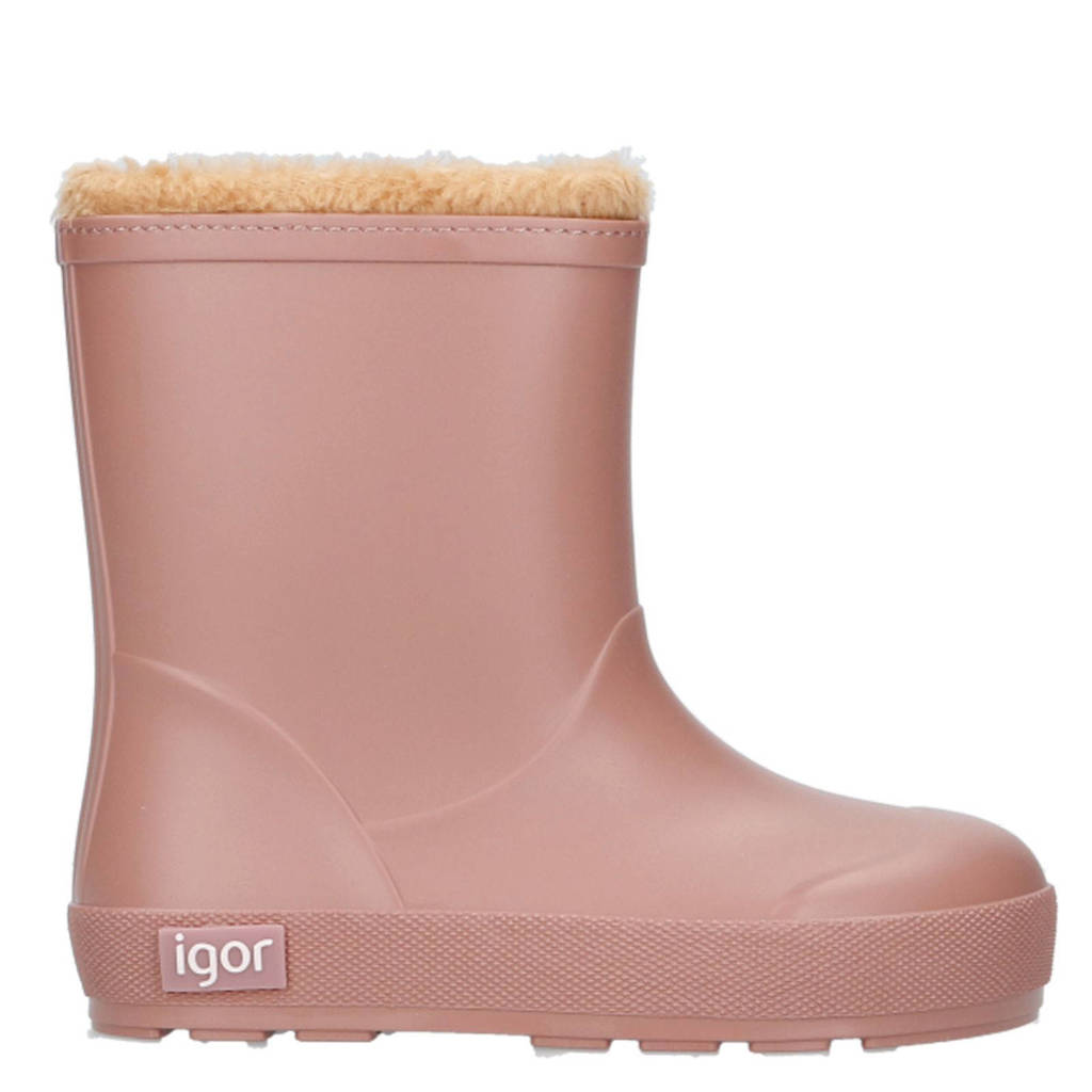 Igor Yogi Borreguitogevoerde regenlaarzen roze