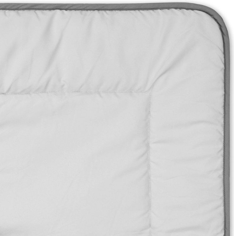 Walra Travel Textiles - Camper en caravan beddengoed - Dekbed 140 x 200 - Travel Bed-in-Bag - Lichtgrijs / Antraciet
