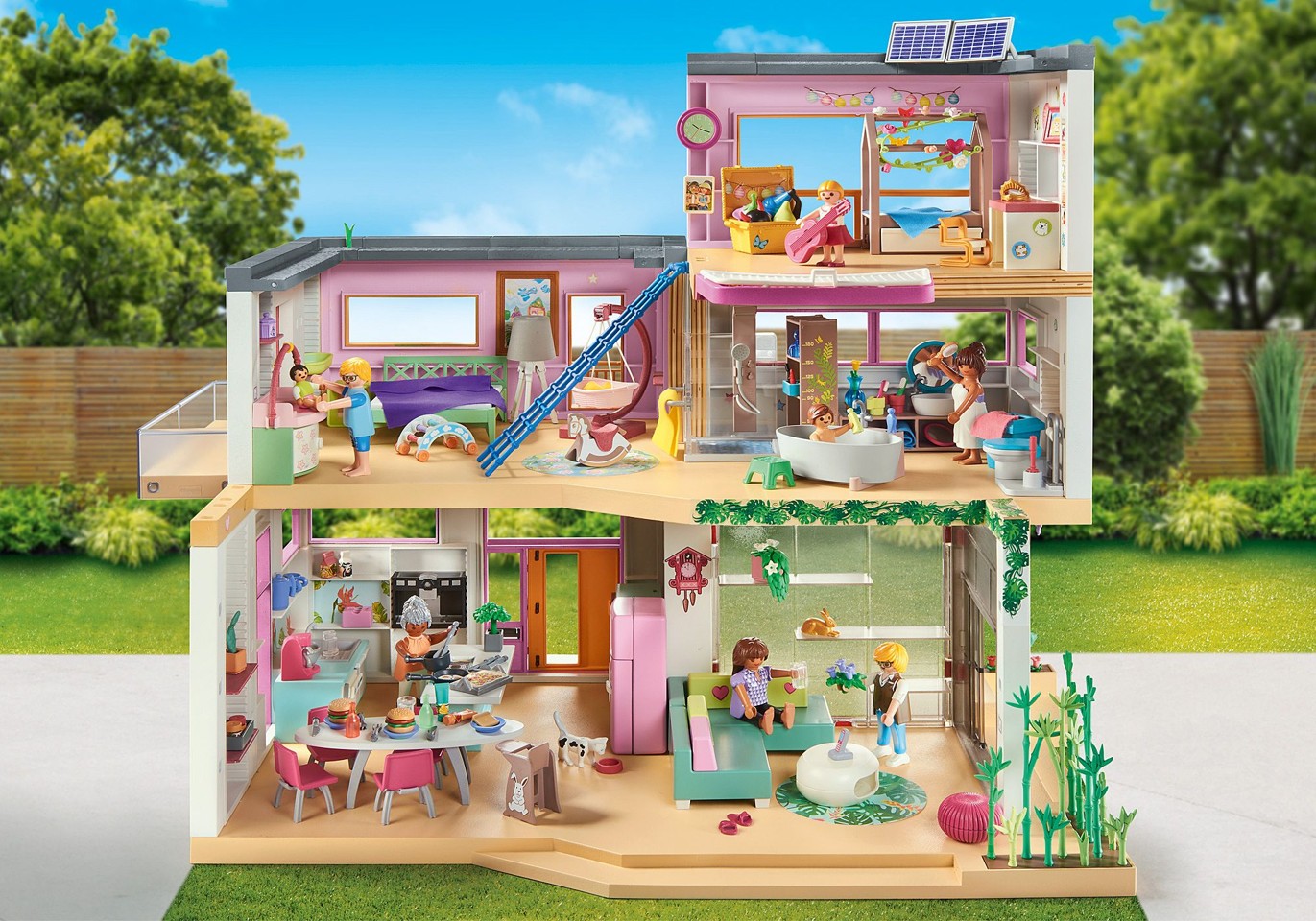 Playmobil - Bolig med udestue (71607)