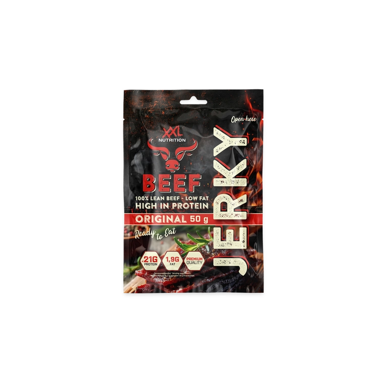 Xxl Nutrition Beef Jerky – Original (50 gram)