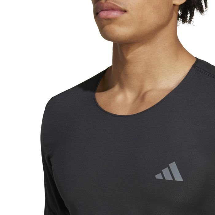 adidas Herre T-shirts Adizero T-Shirt Sort