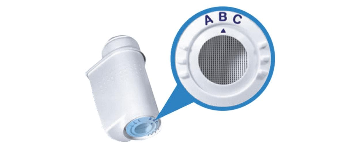 Wasserfilter BRITA INTENZA Pack 1 für KaffeemaschinenWasserfilter-Kartusche Intenza