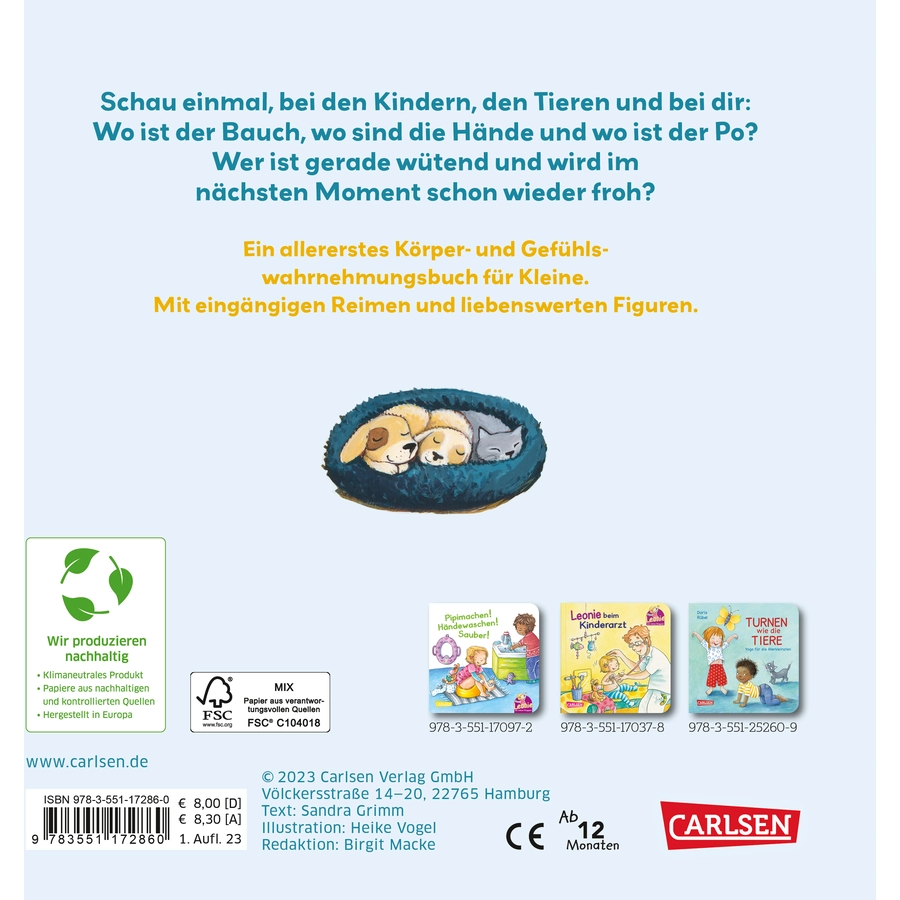 Carlsen Einen Bauch hast du auch