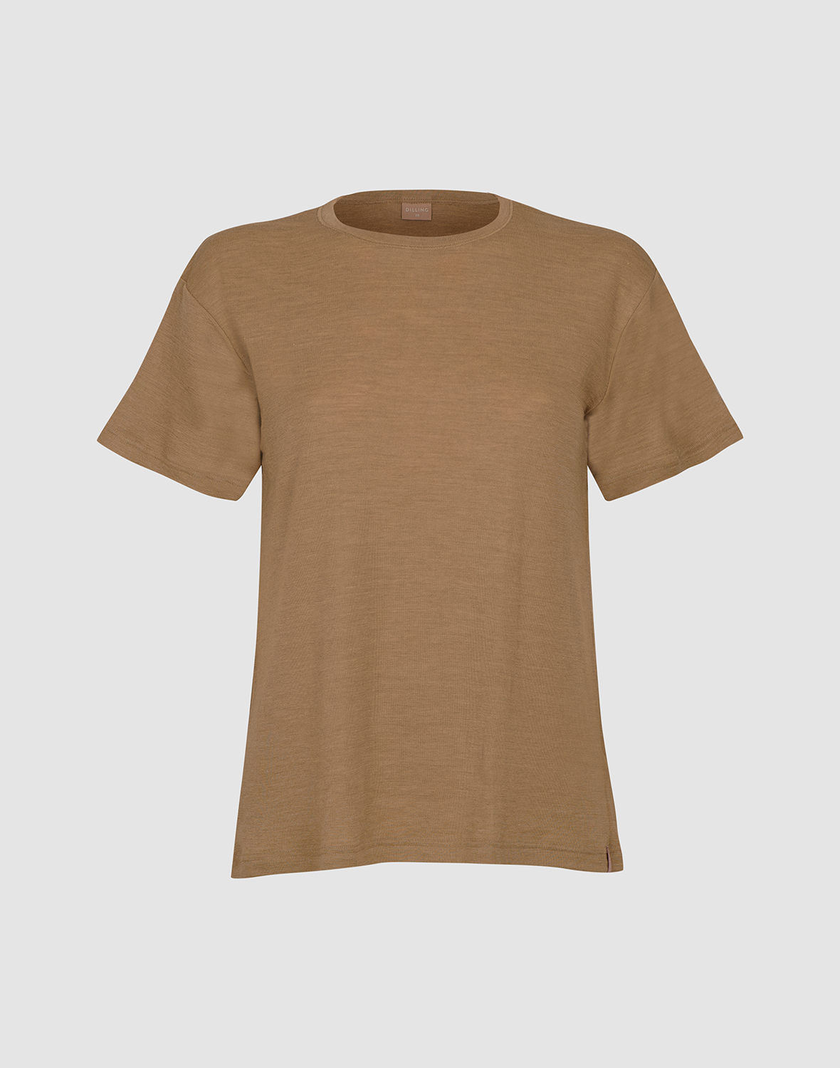 T-shirt van merinowol/zijde voor dames