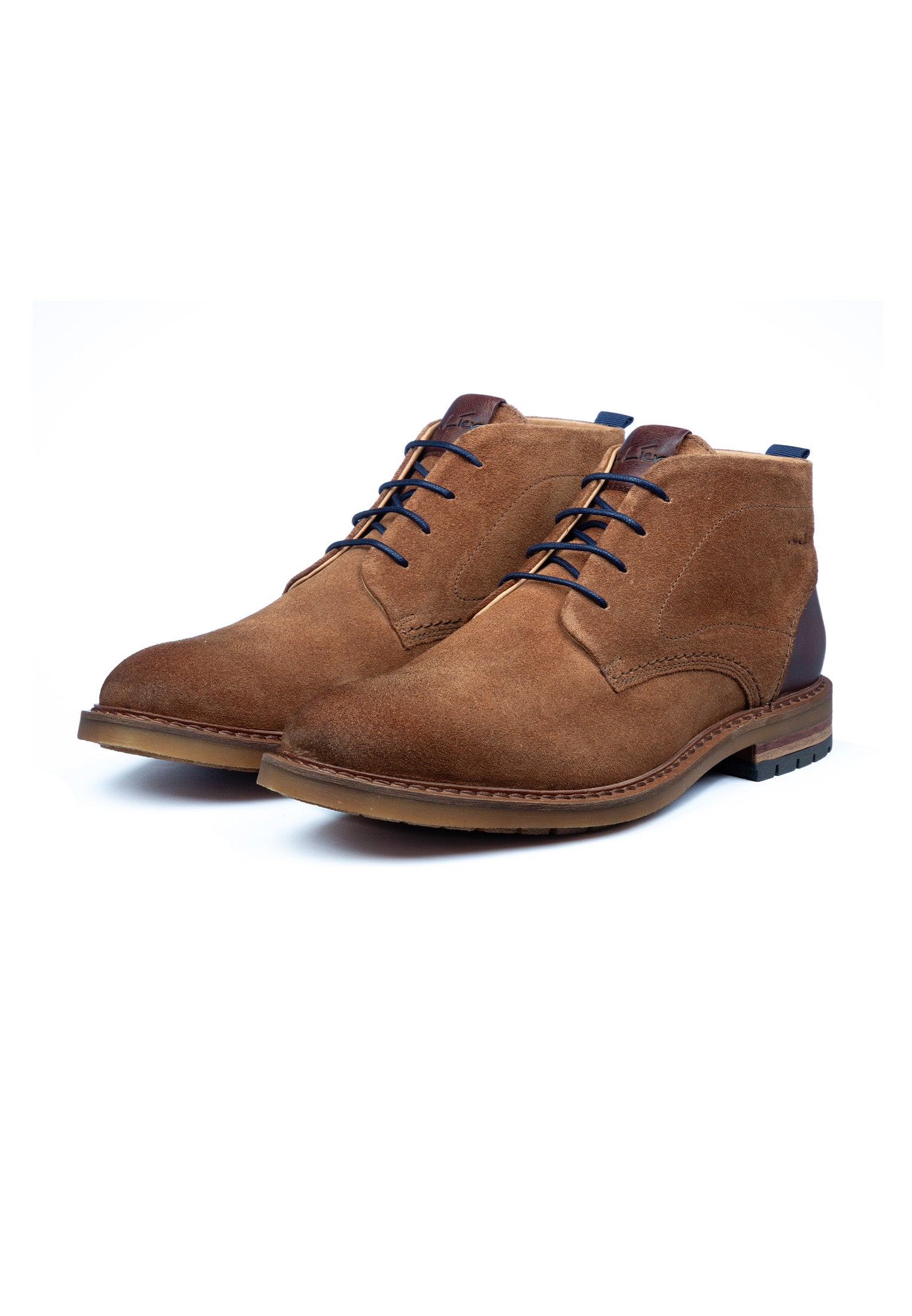 Roest cognac suède Dino boot