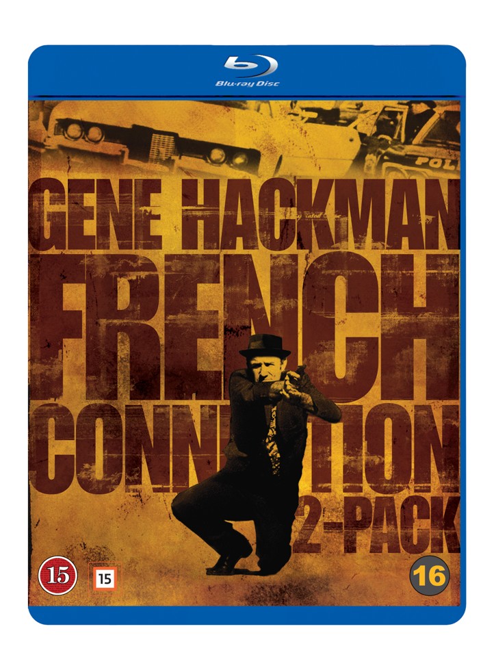 French Connection 1 og 2 Boks (Blu-Ray)