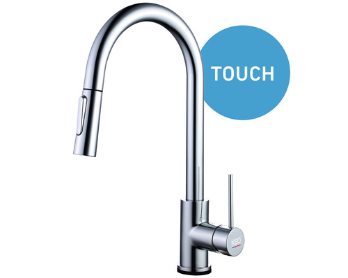 KEO Touch keukenkraan KOROMO chroom