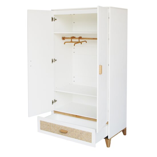 Nami Armoire 2 portes   Neige        de               Théo