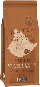 Kaffa Wildkaffee Kaffa Medium Bohnen, 1 kg