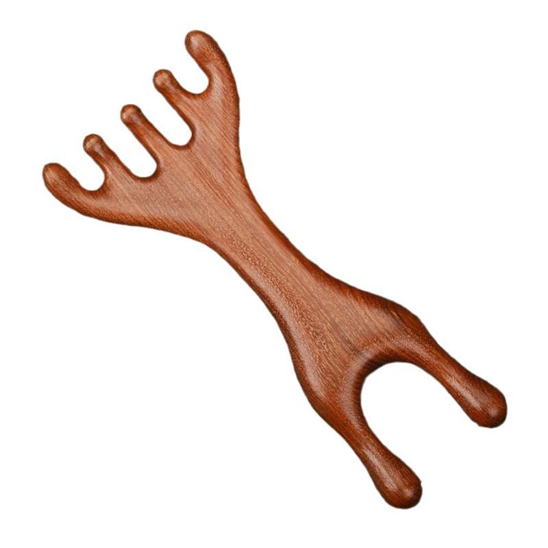 Porcini - Houten Hoofdhuid Massager