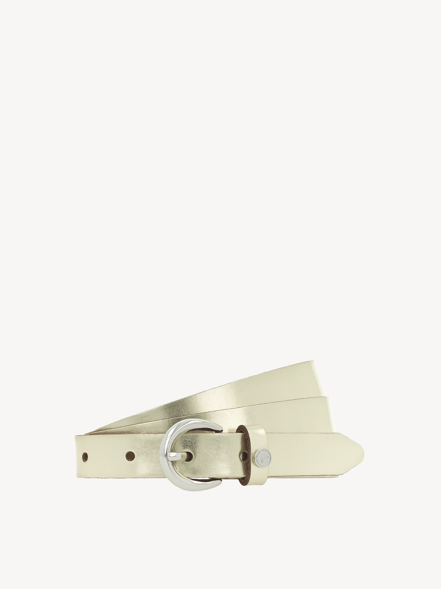 Leren Riem - goud