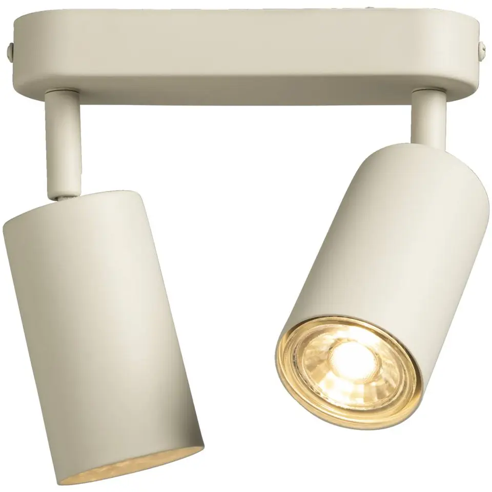2-spot Basic - beige - 10xØ18 cm