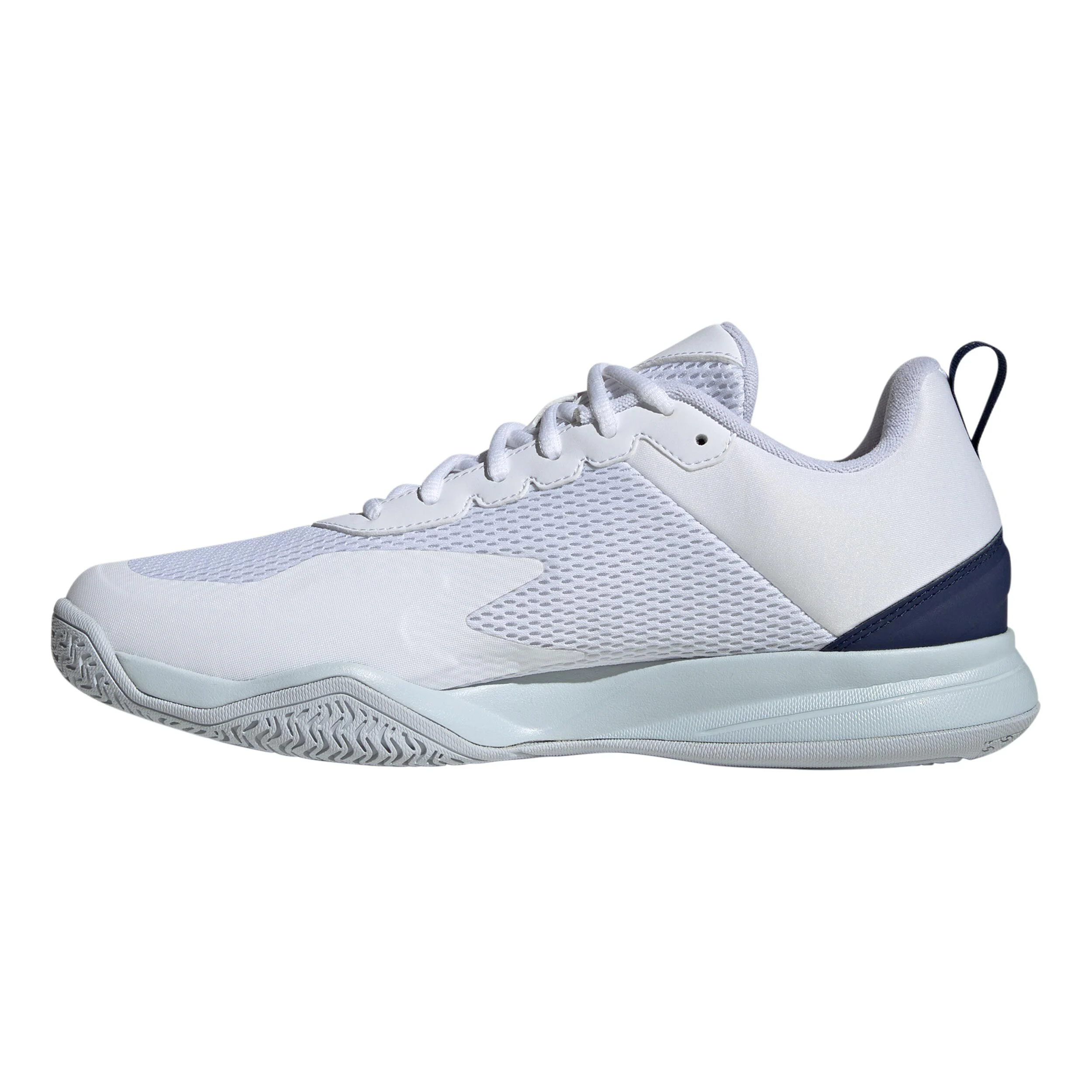 adidas Courtflash Speed Chaussures Toutes Surfaces Hommes - Blanc , Bleu Foncé