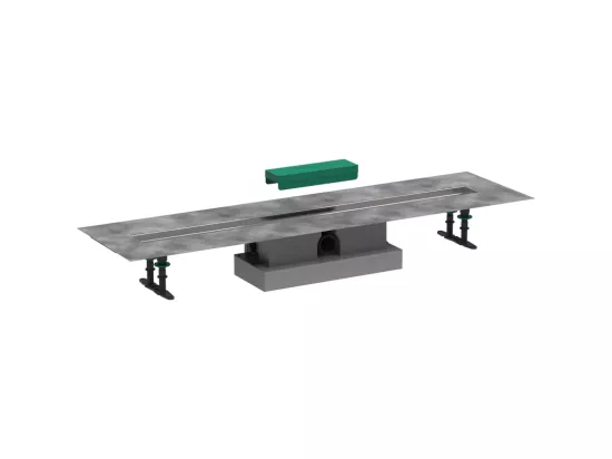 Kit d'installation caniveau de douche 100 cm installation standard HANSGROHE uBox