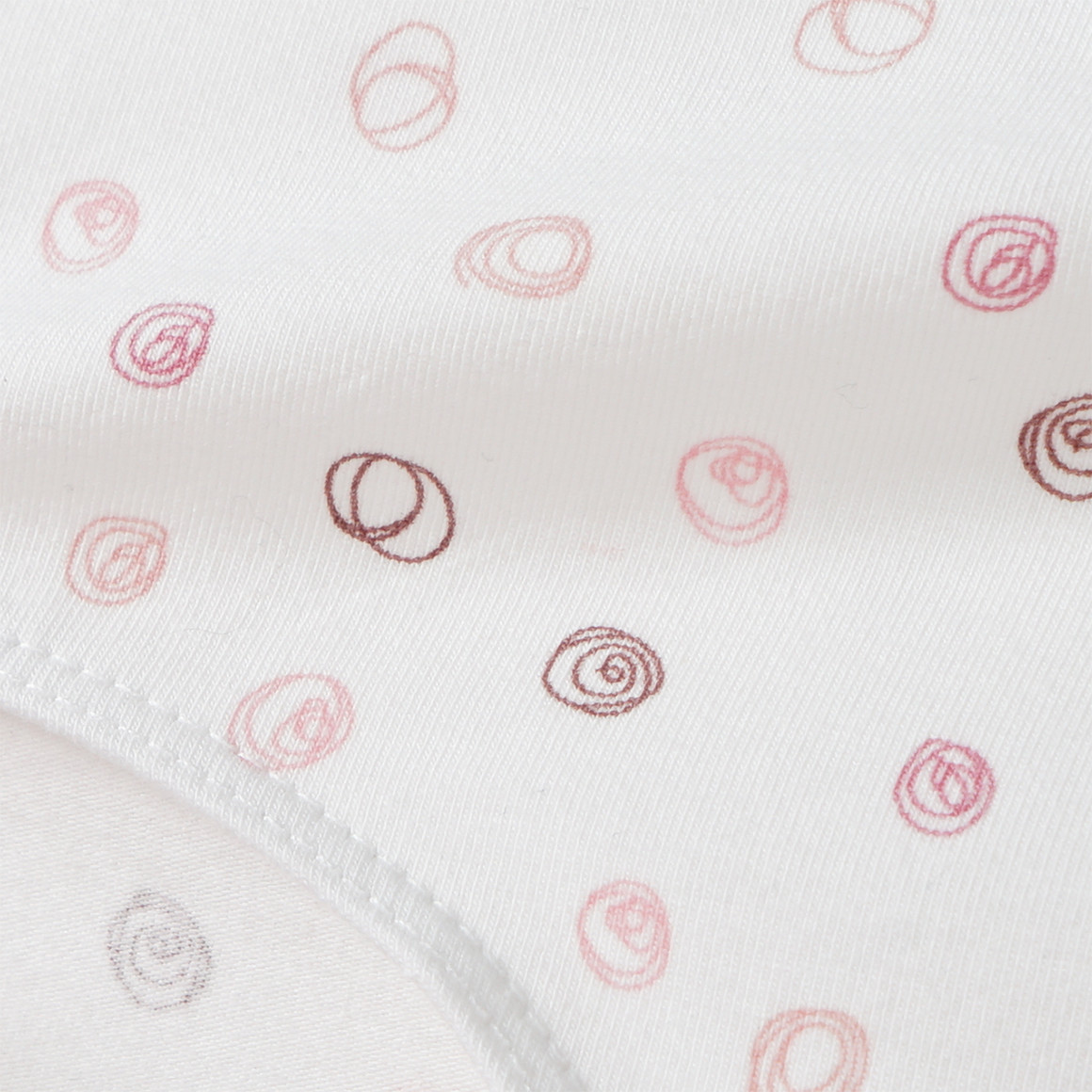 Gina Benotti 3 Damen Pantys aus Bio-Baumwolle weiss / schwarz / rosa
