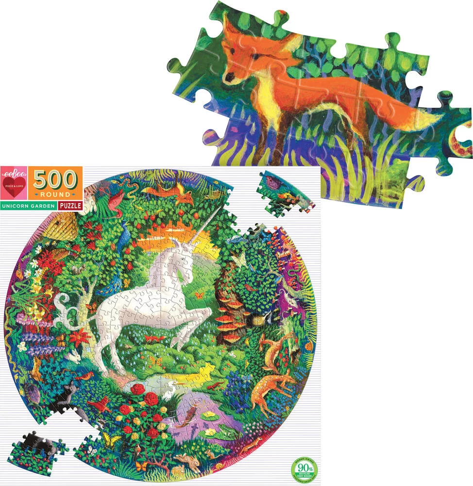 UNICORN GARDEN PUZZLES EEBOO