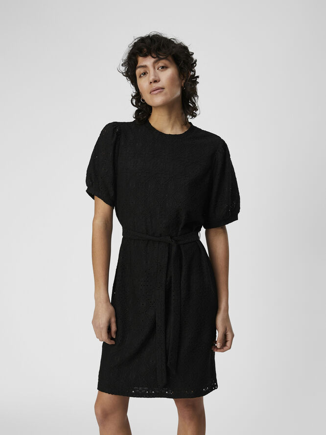 Object OBJFEODORA S/S SHORT DRESS NOOS Black