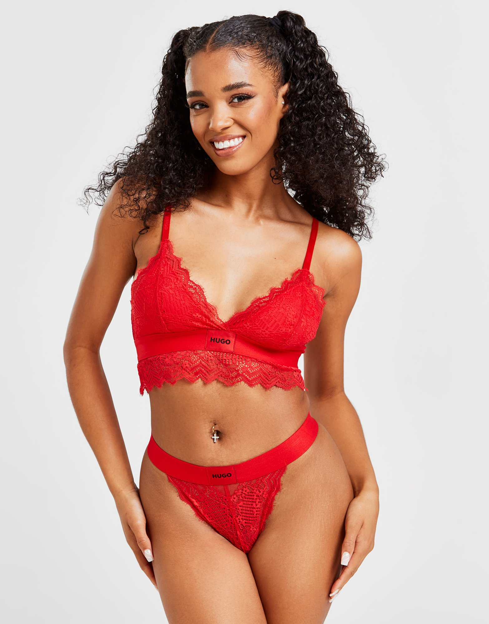 HUGO Brassière Triangle Lace Femme