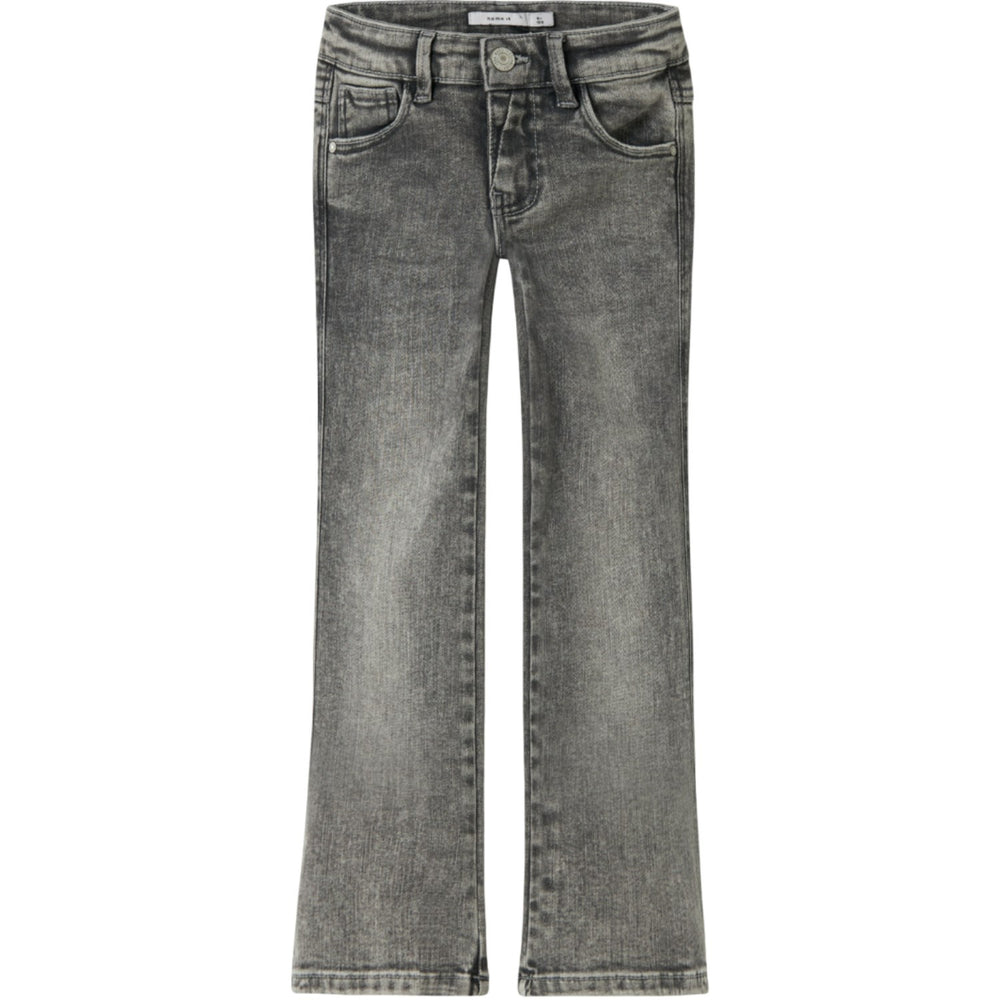 Køb Name It Light Grey Denim Nkfpolly Skinny Støvle Jeans 1142-Au Noos