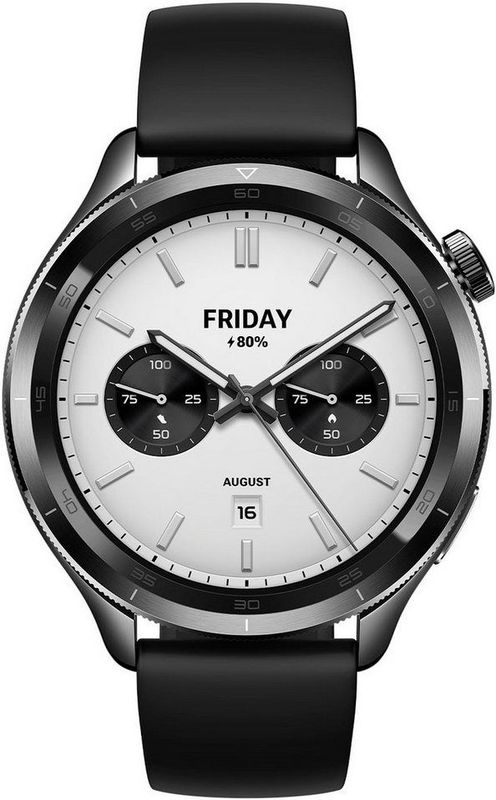 Xiaomi - Watch S4 - Smartwatch - Zwart - Roestvrijstaal