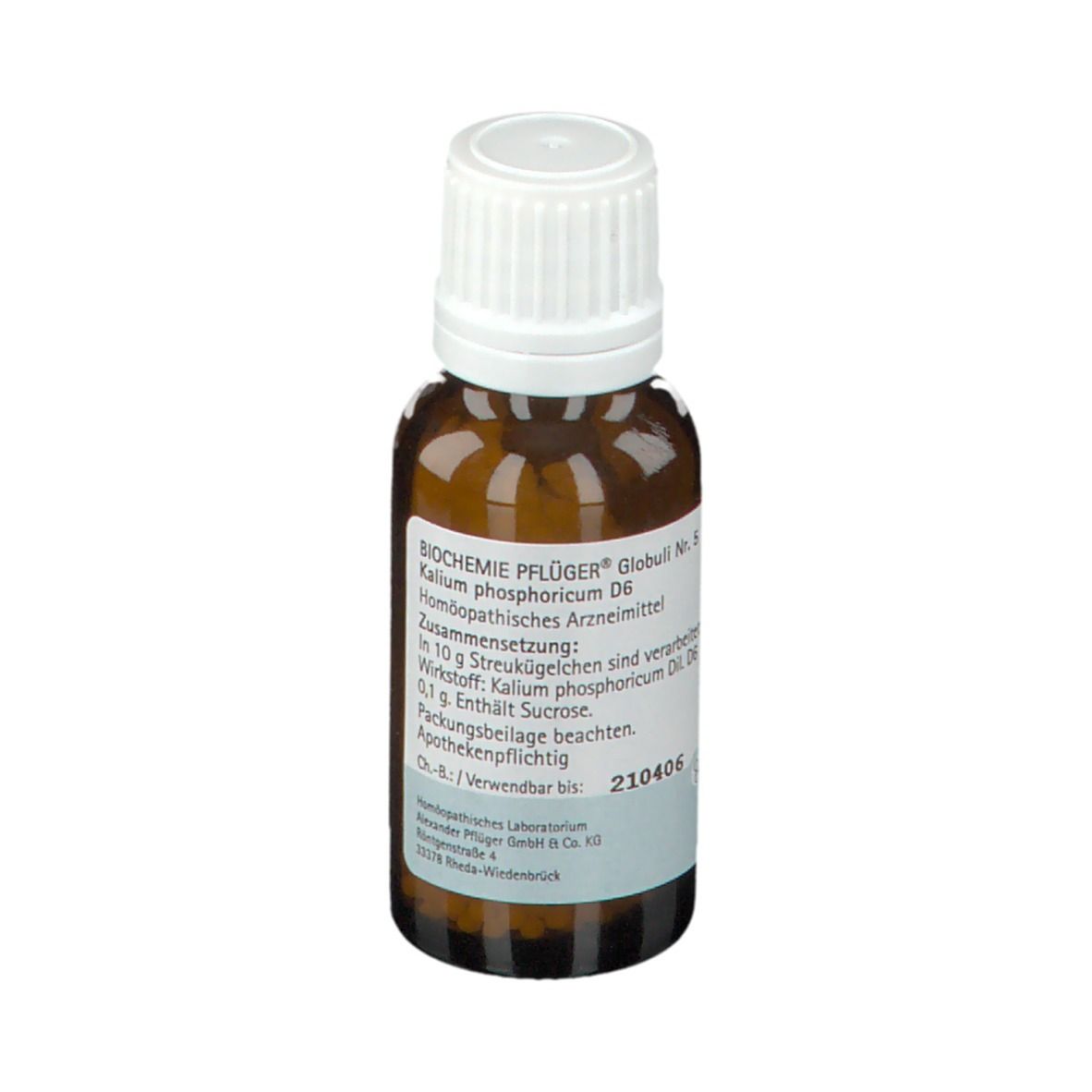 BIOCHEMIE PFLÜGER Nr. 5 Kalium phosphoricum D6