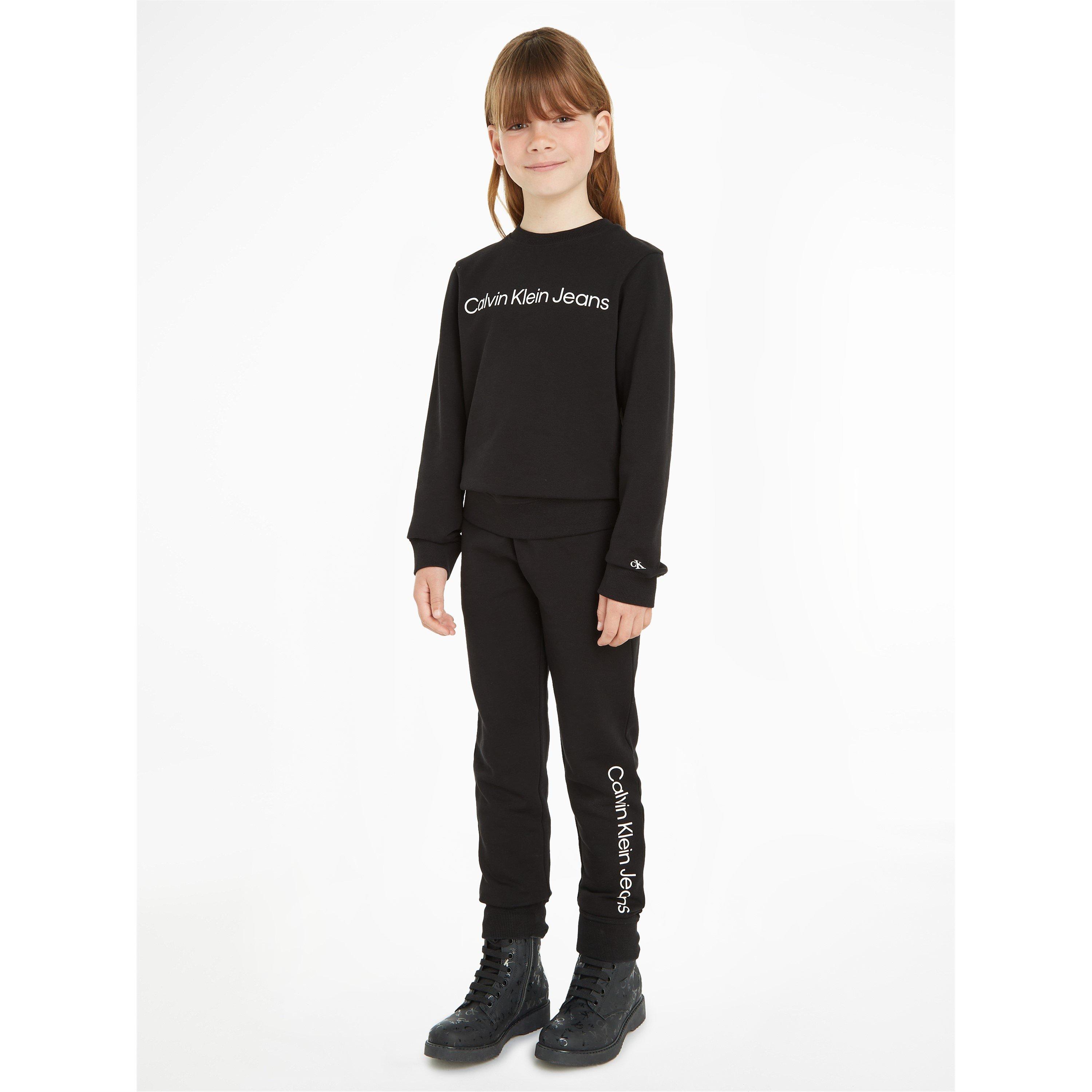 Calvin Klein Jeans Institute Logo Tracksuit Set Juniors